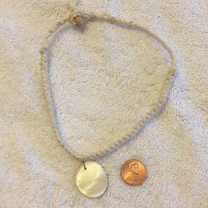 Boho braided necklace